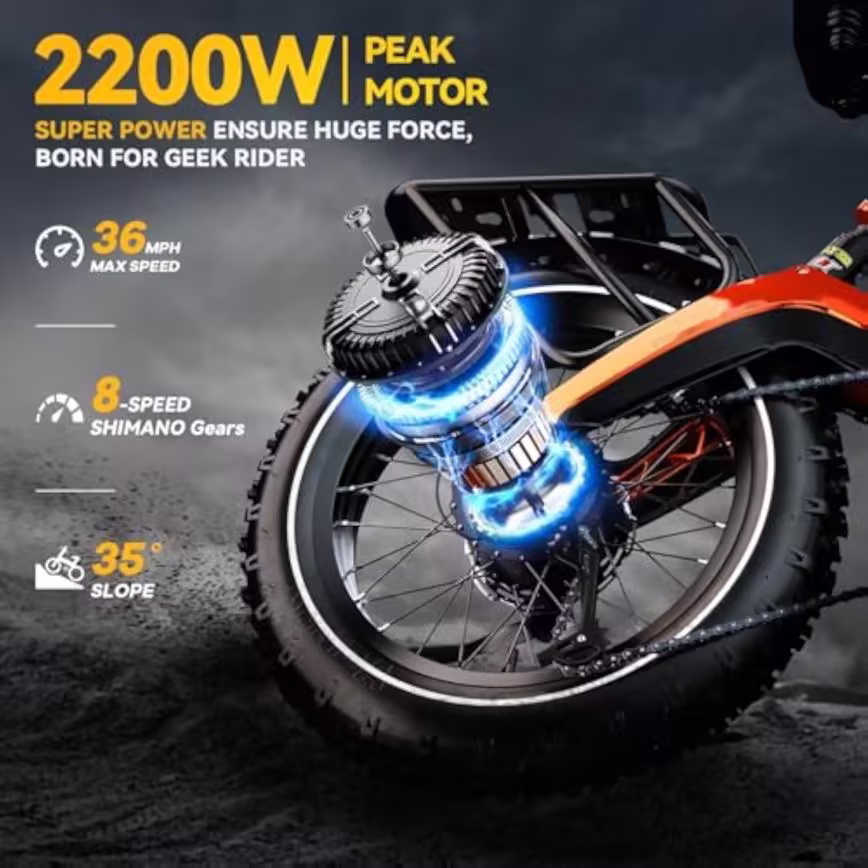 EK6 Folding Electric Bike