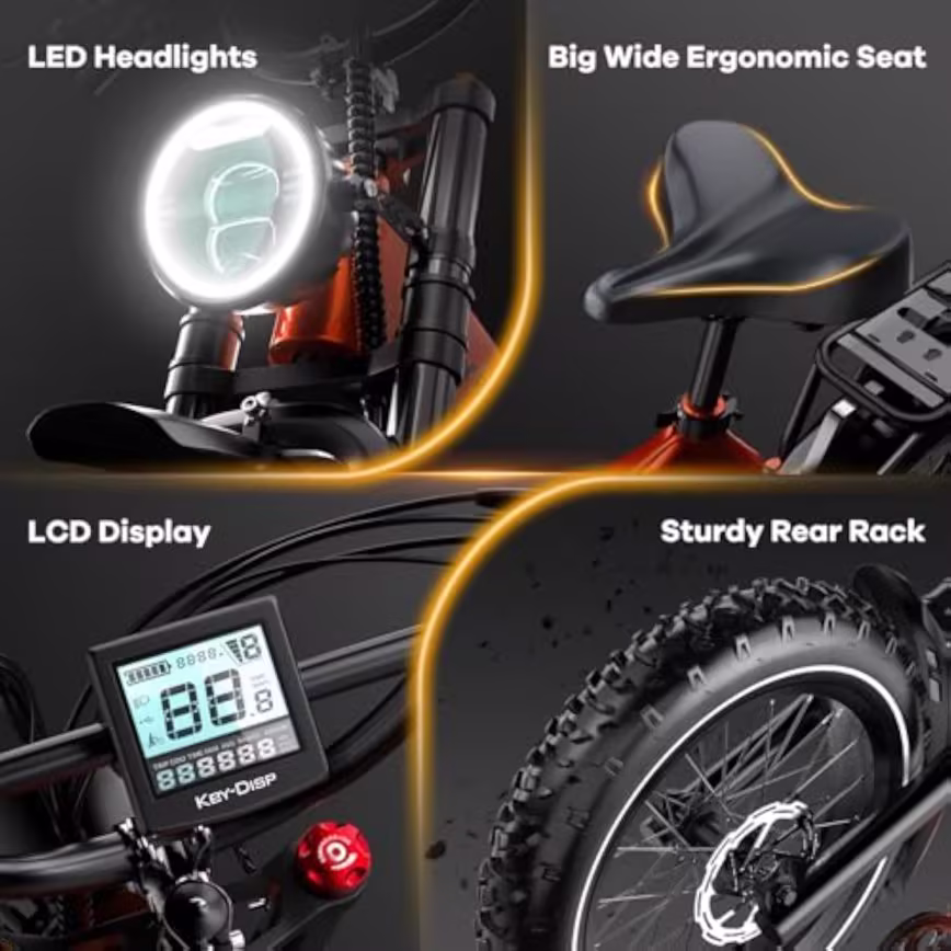 EK6 Folding Electric Bike